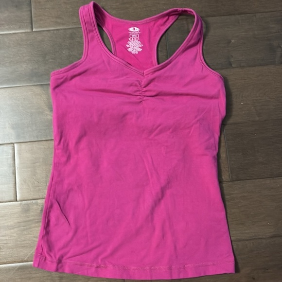 Bundle athletic works tank tops with built-in shelf bra size medium, lilac, pink - Picture 6 of 9
